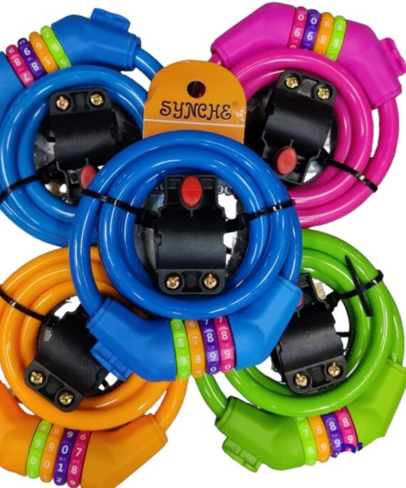 Bicycle/Helmet Number Lock - 12x1200