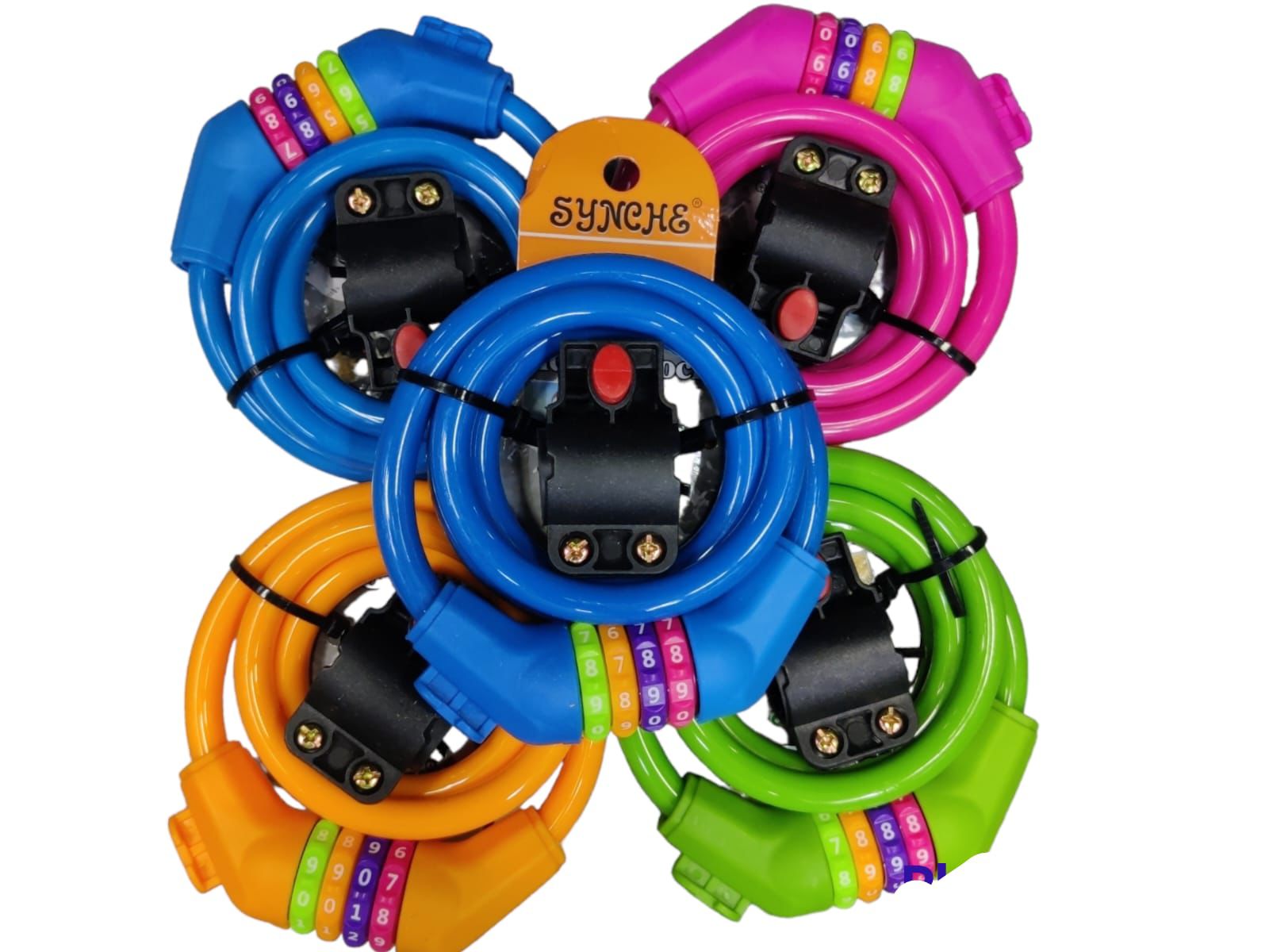 Bicycle/Helmet Number Lock - 12x1200