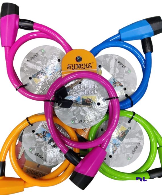 Bicycle/Helmet Lock with key - 12x800