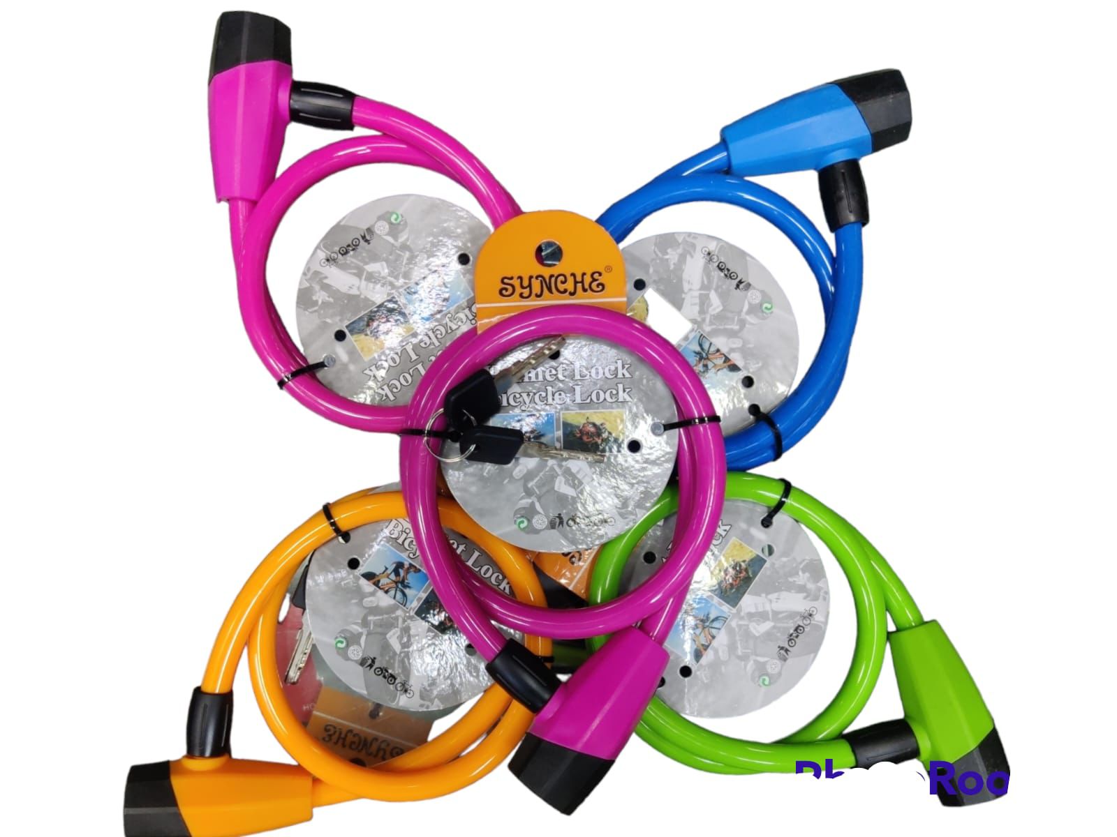 Bicycle/Helmet Lock with key - 12x800