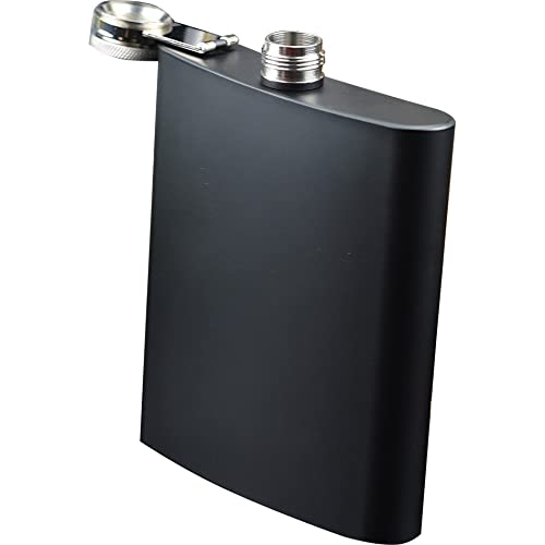 Regular Hip Flask 8Oz 304 Steel - 240ml