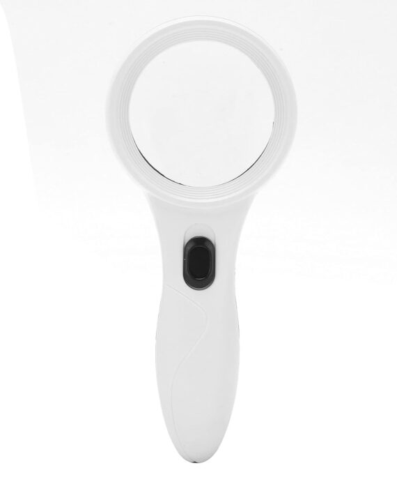 6 LED Magnifying Glass - 4x75mm