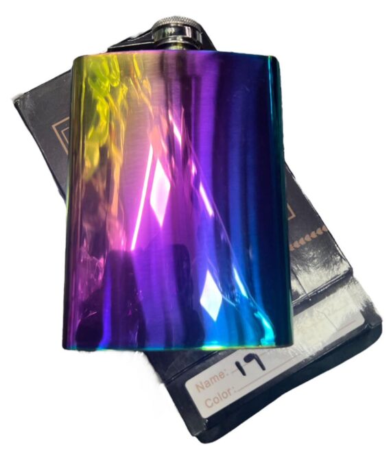 Regular Colorful Hip Flask 304 Steel - 240ml