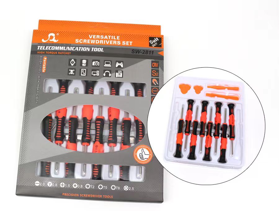 Screw Driver Set 14pcs - 2811