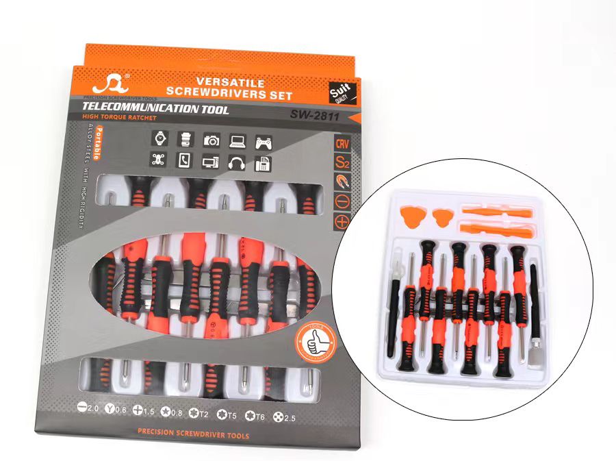 Screw Driver Set 16pcs - 2811