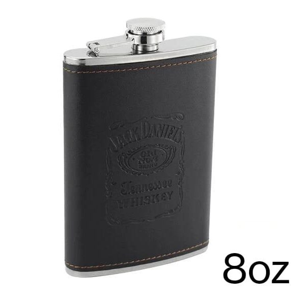 Jack Daniels Hip Flask 8Oz - 240ml