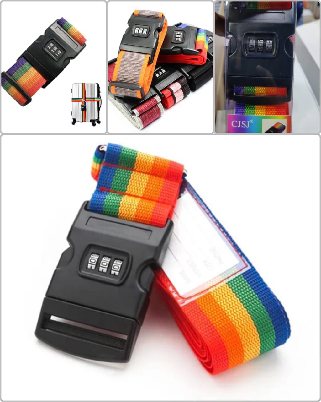 Luggage Strap With Number Lock