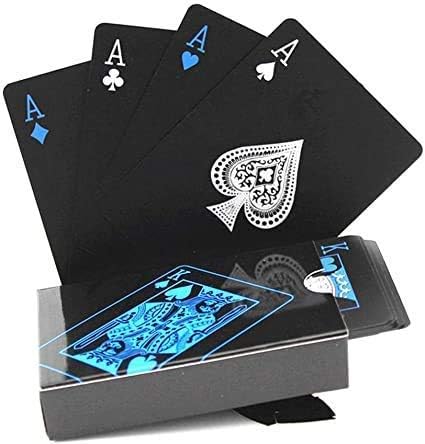 Black Playing Cards - Matte Black