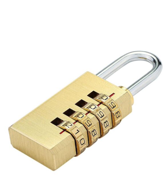 Combination 304 4 Digit - Brass