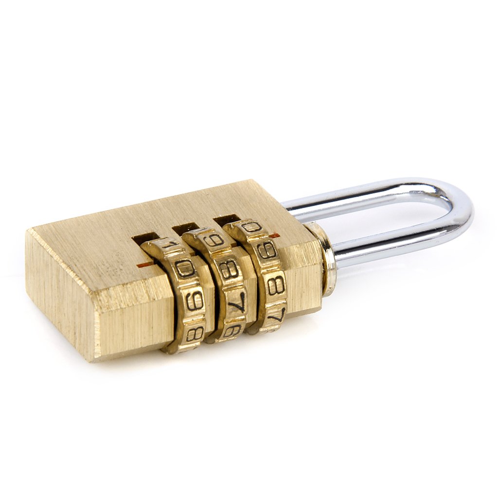 Combination 213 3 Digit - Brass