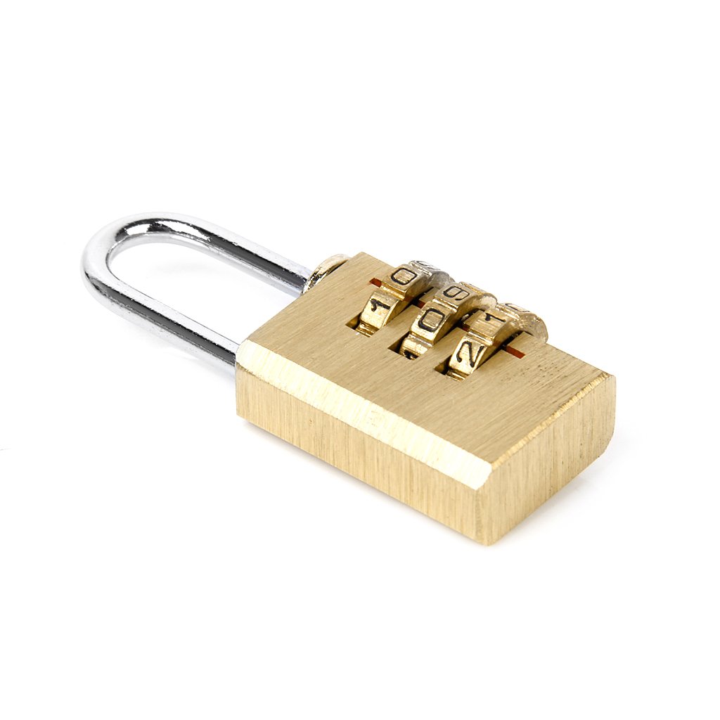 Combination 213 3 Digit - Brass