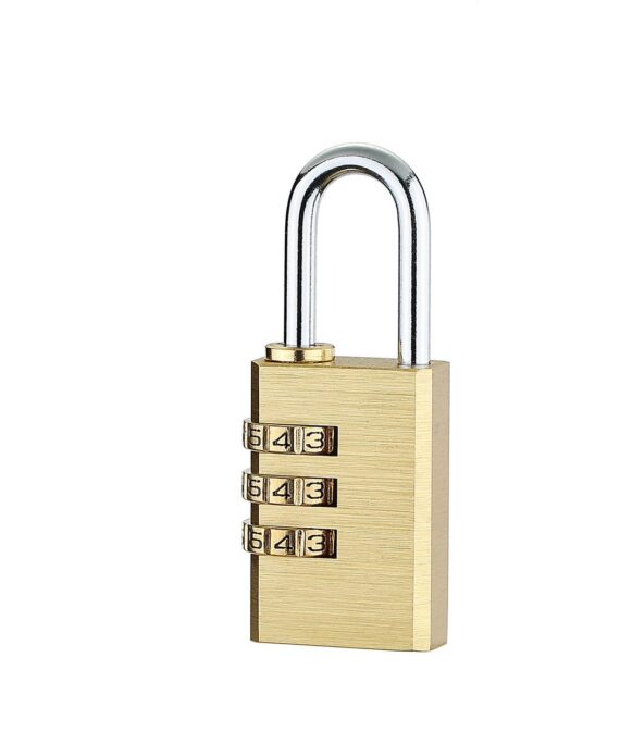 Combination 213 3 Digit - Brass