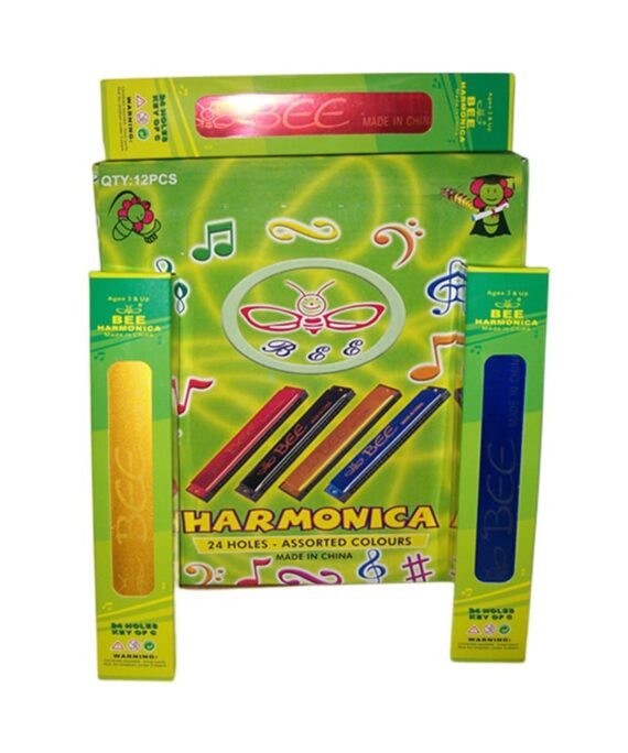 Bee Harmonica Color 24 Holes