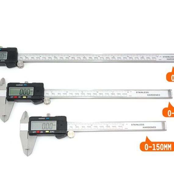Digital Metal Caliper - 150mm, 200mm, 300m