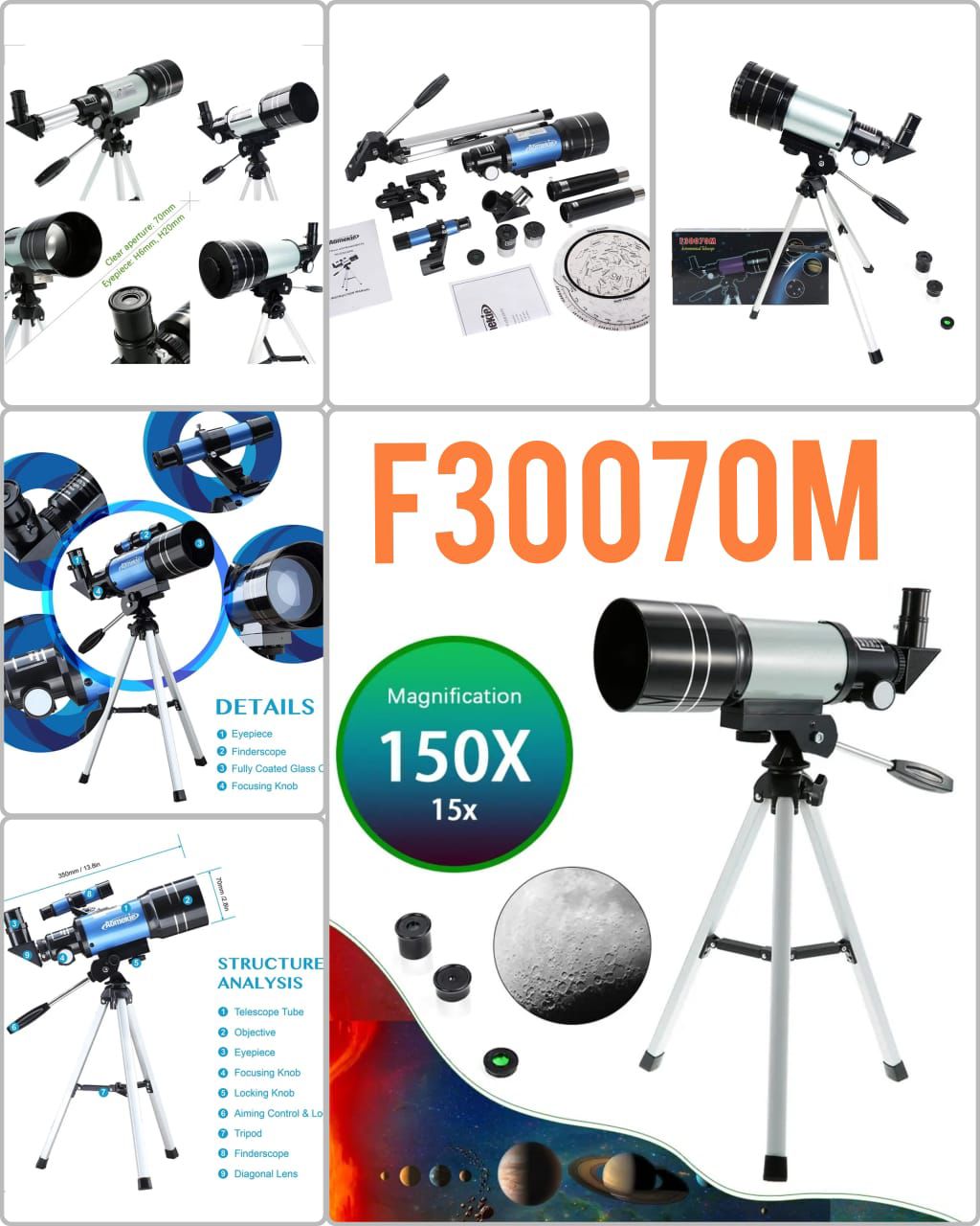 Telescope F30070M
