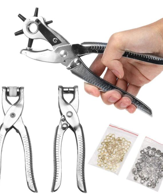 Belt Punch - Leather + Rivet + Button Punch