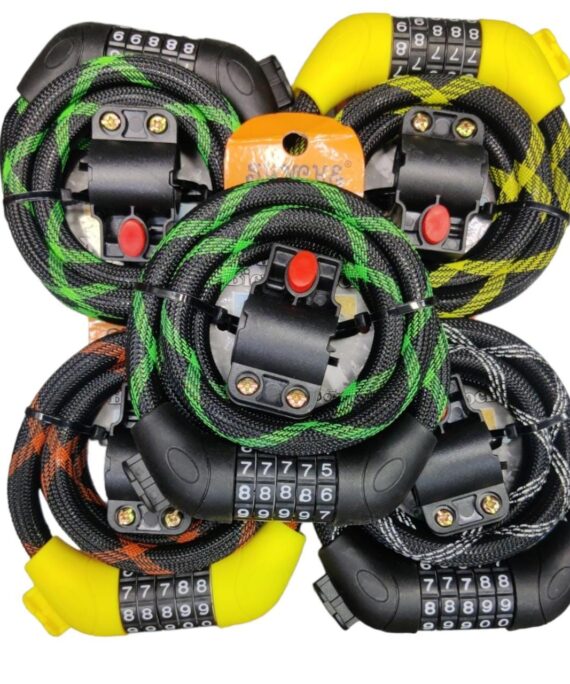 Bicycle/Helmet Number Lock Resettable - 15x1200