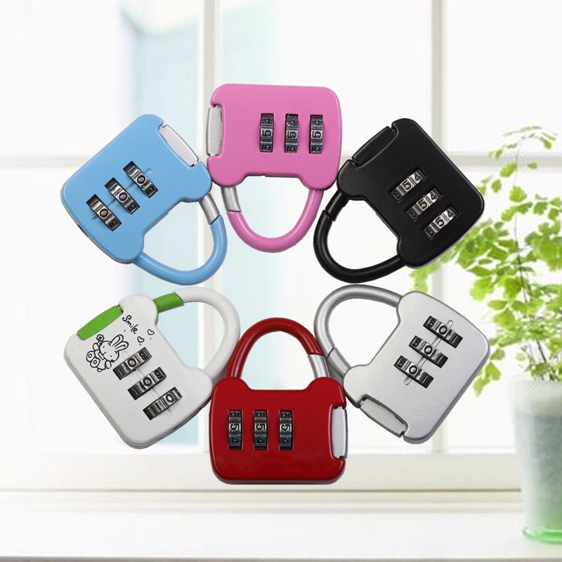 Combination Padlocks 3 Digit - Zinc Alloy + ABS