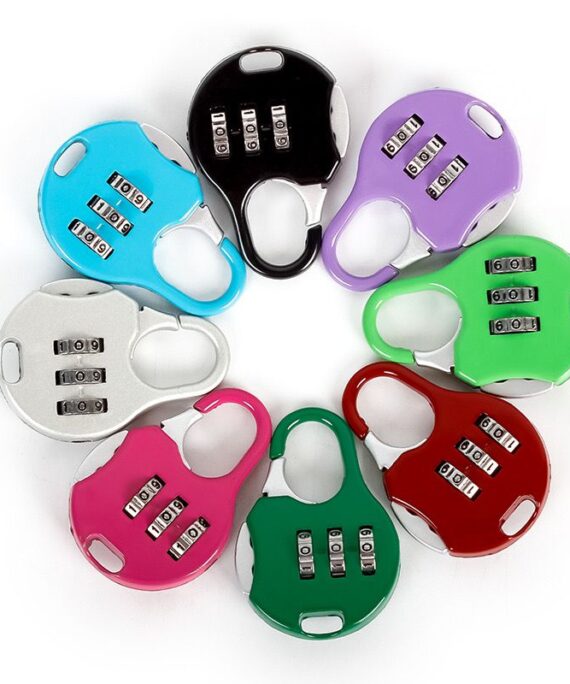 Combination Padlocks 3 Digit - Zinc Alloy + ABS