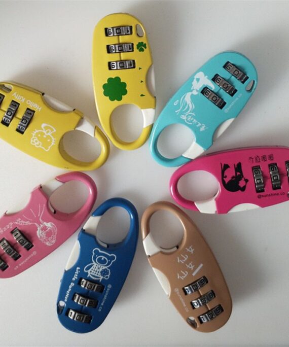 Combination Padlocks 3 Digit - Zinc Alloy + ABS