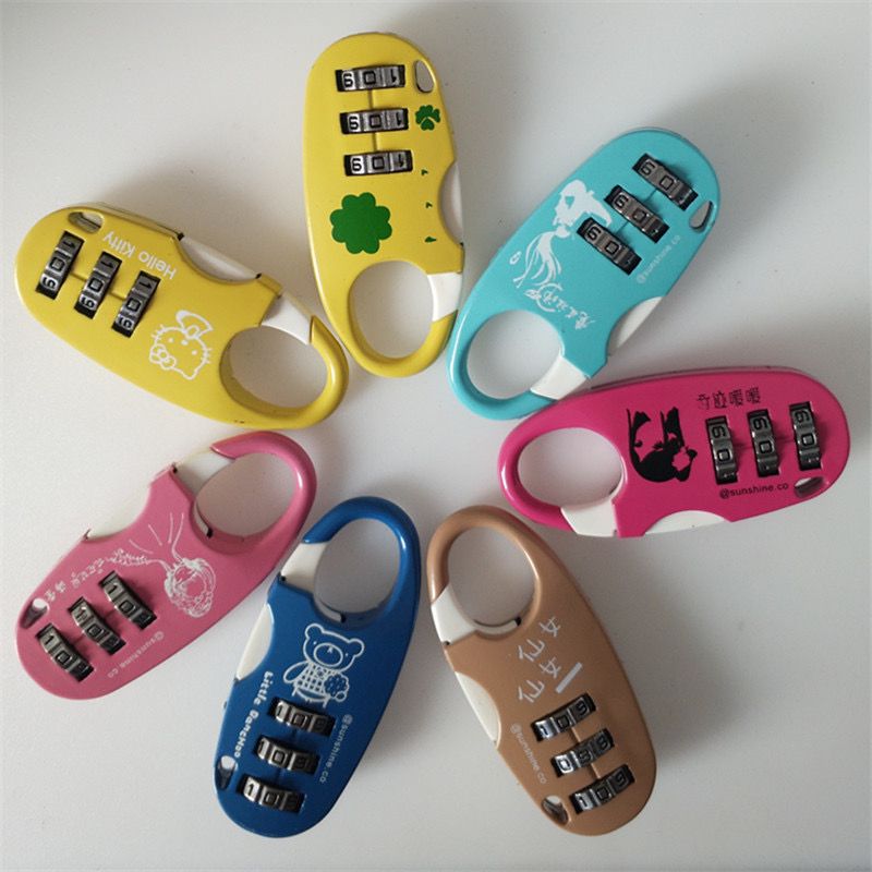 Combination Padlocks 3 Digit - Zinc Alloy + ABS