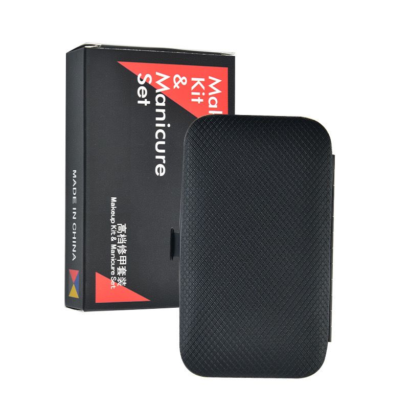 Manicure Set - 10pcs Set Matte Black