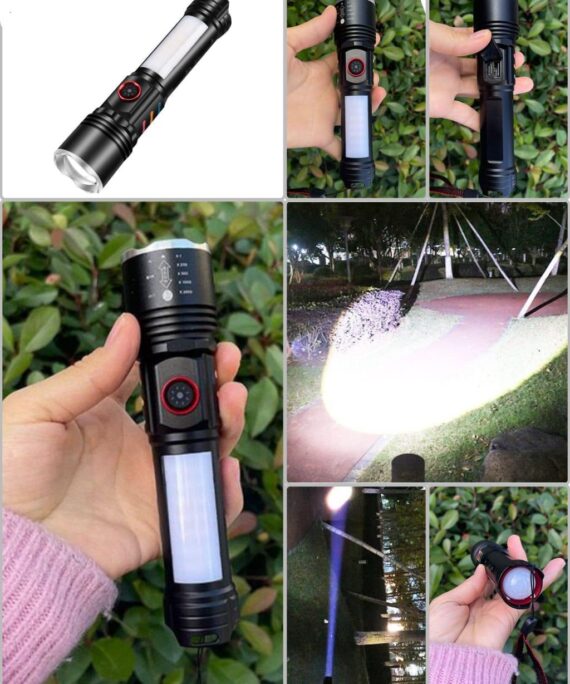 USB Rechargeable Torch With Night Sensor